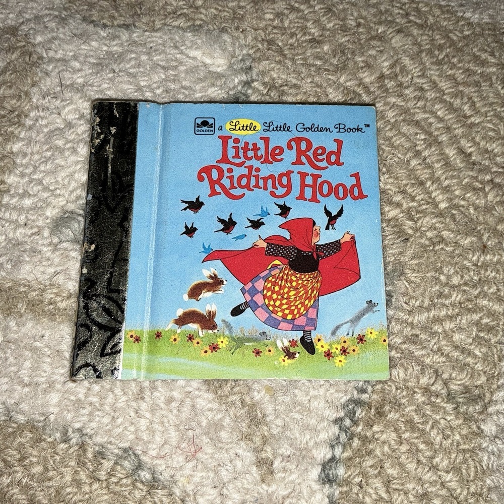 Little Red Riding Hood A Hardee's little little golden book Mabel Vintage